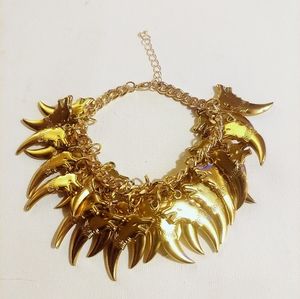 Wolf Teeth Chain Bracelet